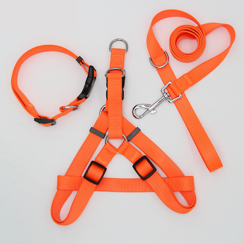 Correa de pecho para mascotas dedicada transfronteriza a prueba de explosiones perro grande transpirable reflexivo pecho trasero perro caminando cuerda fábrica al por mayor