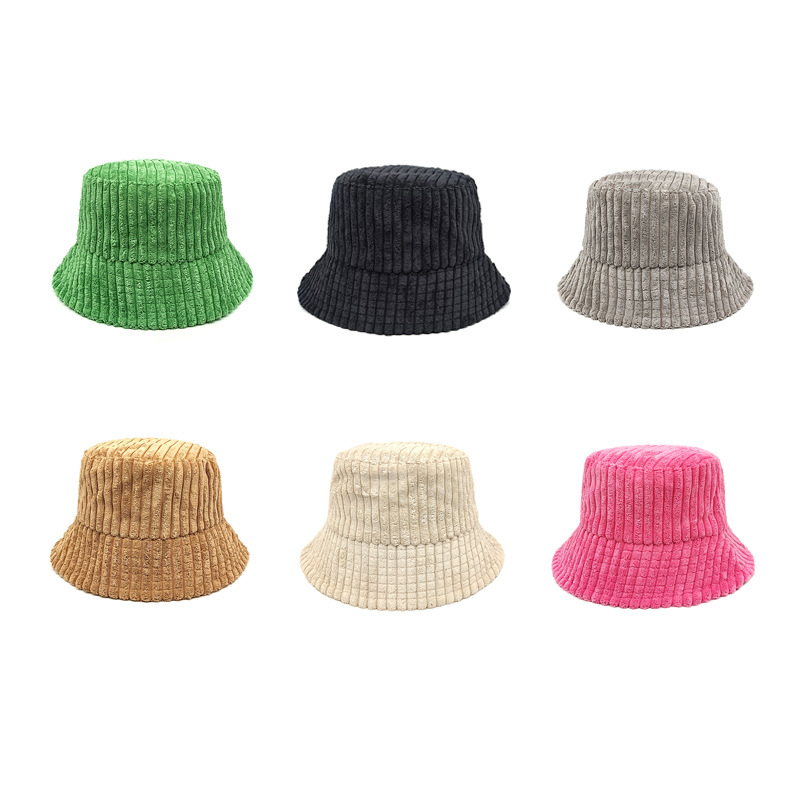 Unisex Retro Solid Color Wide Eaves Bucket Hat display picture 1