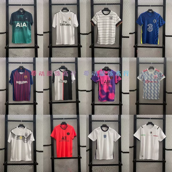 18-22 Club National Team Home and Away Jersey Italy Inter Argentina Short-sleeved Football Suit