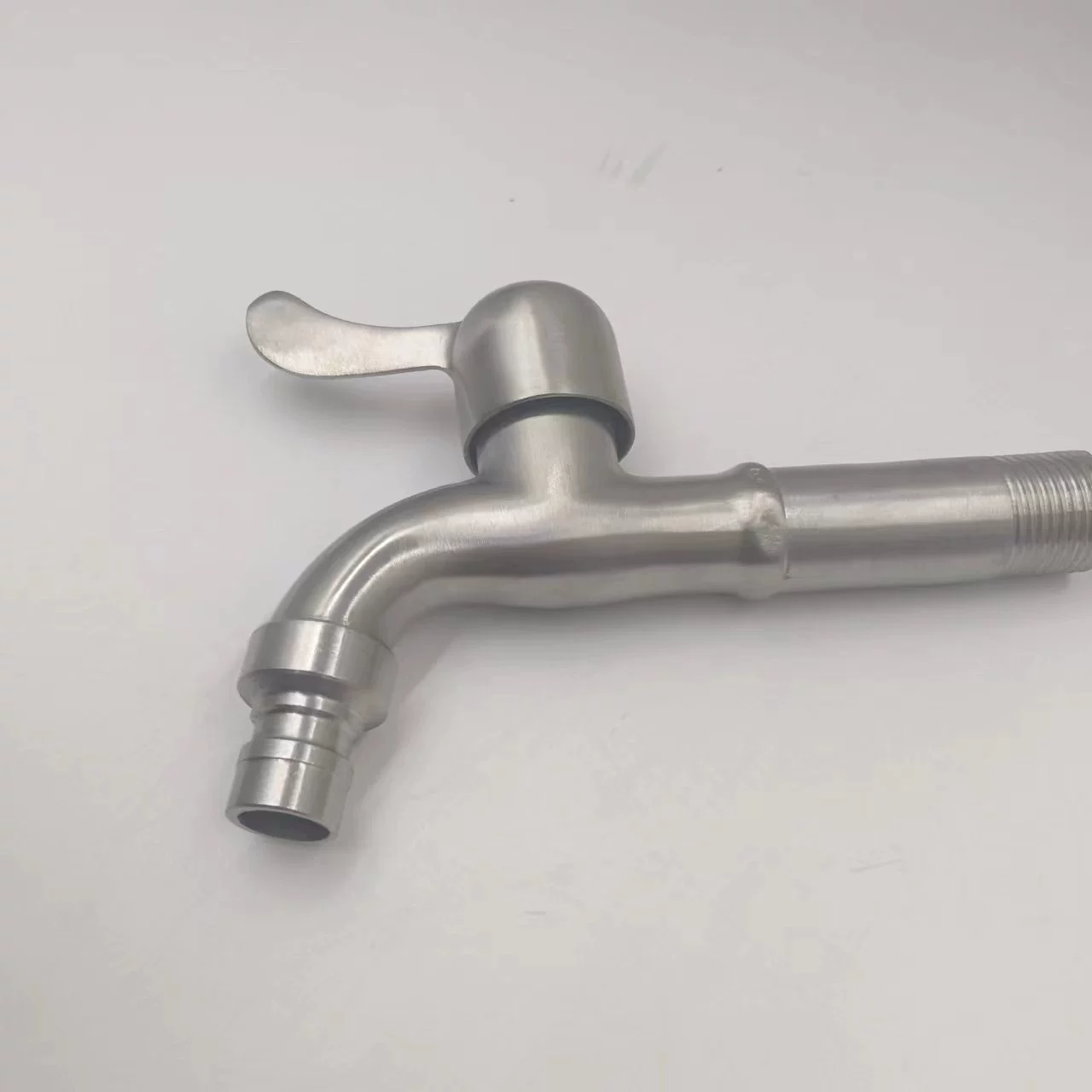 Смеситель из нержавеющей стали 304, 4-точечный быстрооткрывающийся смеситель для стиральной машины, удлиненная насадка для воды, смеситель двойного назначения «один в два»