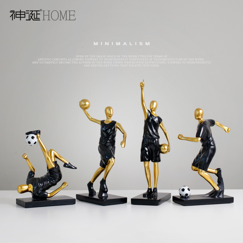 Creative Football Ornaments, Accessible Luxury, High-End Home Living Room, Entrance Wine Cabinet, Tv Cabinet Decorations, Kidsren's Room Decorations Creative Football Ornaments, Accessible Luxury, High-End Home Living Room, Entrance Wine Cabinet, Tv Cabinet Decorations, Kidsren's Room Decorations