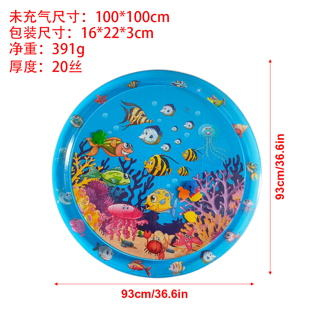 Summer cool toy PVC for crawling play in water, increased thickness 4