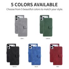 适用苹果 17pm手机壳ip15/16pro皮套翻盖布纹iPhone 13插卡手机套