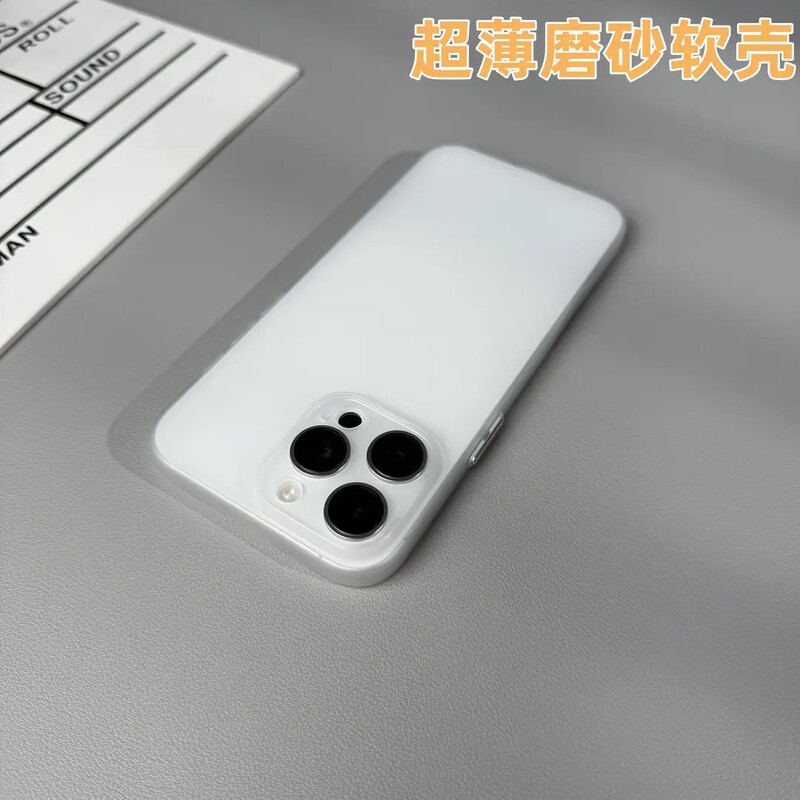 薄型マット透明TPUスマホケース Apple 17promax対応 全面保護 カメラボタン iPhone15/14対応|undefined