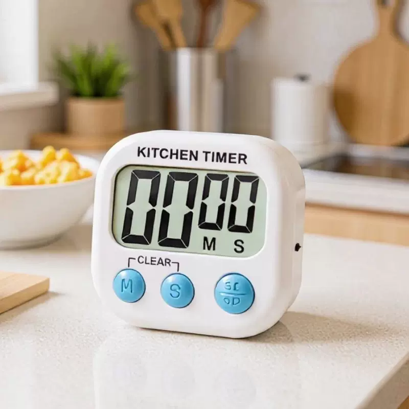 大屏幕定时器数字倒计时器厨房学生自律提醒中英文大号计时器批发