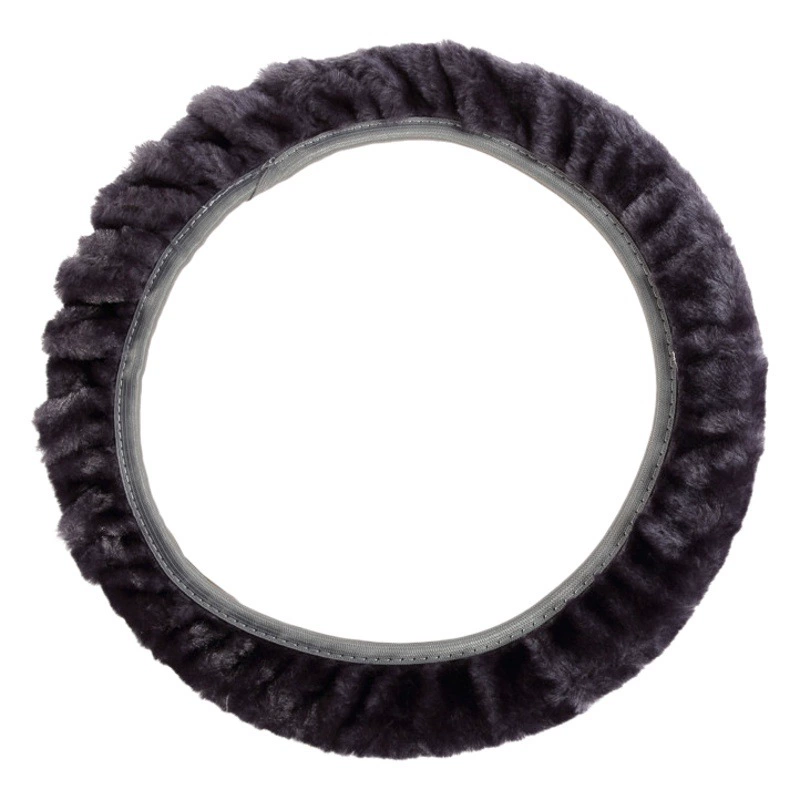 Автомобильные принадлежности четыре сезона универсальный плюшевый чехол на руль крышка ручки автомобиля милое украшение автомобиля зимний чехол на руль