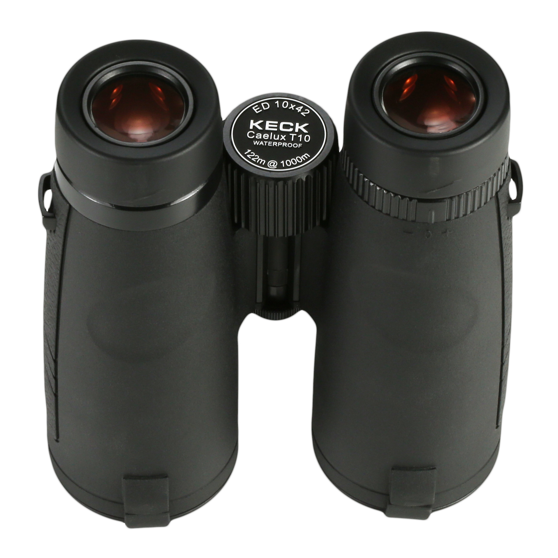 KECK批发新款ED双筒望远镜高清ED10x42广角充氮防水防雾国内终身