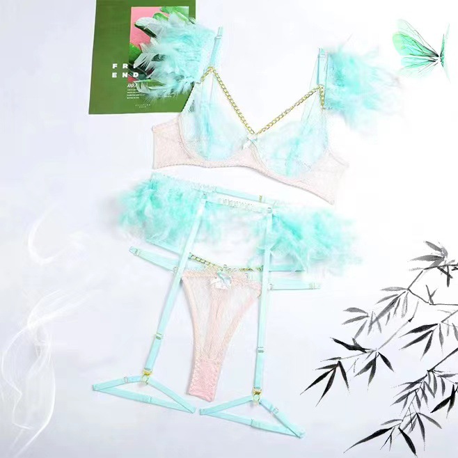 라이트 그린 핑크