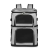 Light gray double-layer backpack 36*28*49.5