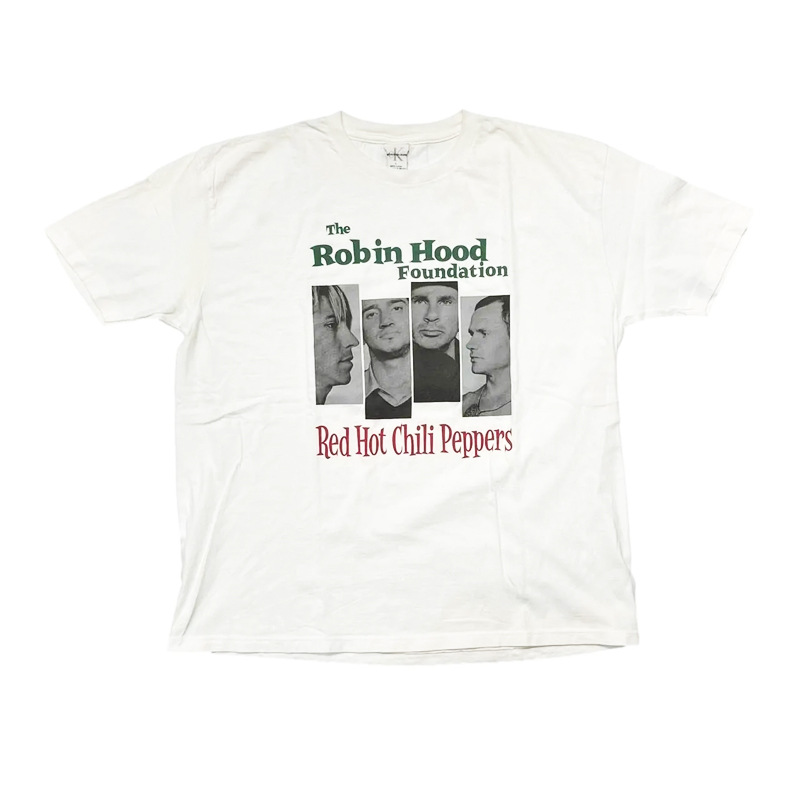赤唐辛子バンドロックRed Hot Chili Peppersアメリカンレトロヴィンテージメンズtシャツ