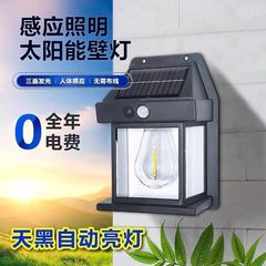 ソーラーライト屋外中庭タングステン壁ランプ照明レトロ誘導家庭菜園防水屋外省エネ街路灯