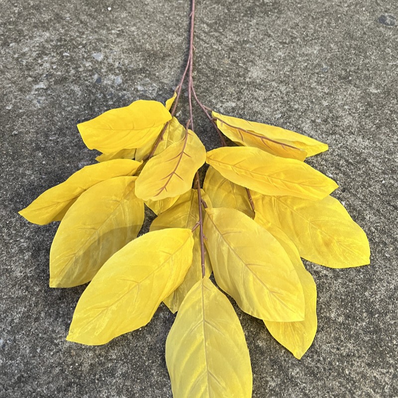 Nueva fábrica de flores artificiales de la boda amarillo leche amarillo limón amarillo fresco al aire libre Salón de la boda decoración flor falsa al por mayor