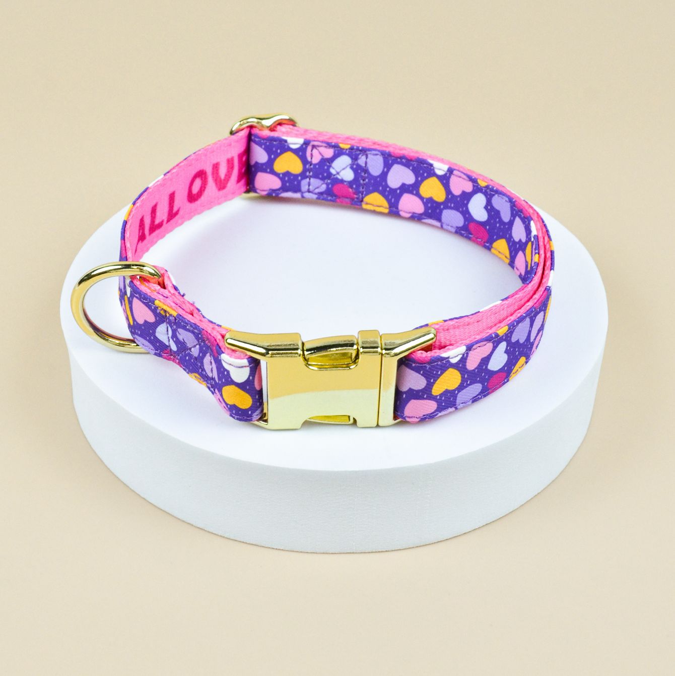 보라색 사랑 칼라