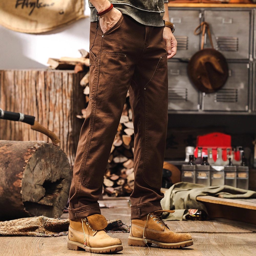 Retro coffee autumn jeans
