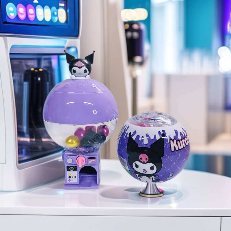 Sanrio Mini Assembly Toy Capsule Machine Hello Kitty My Melody Kuromi Cinnamoroll Building Block Blind Box 100mm