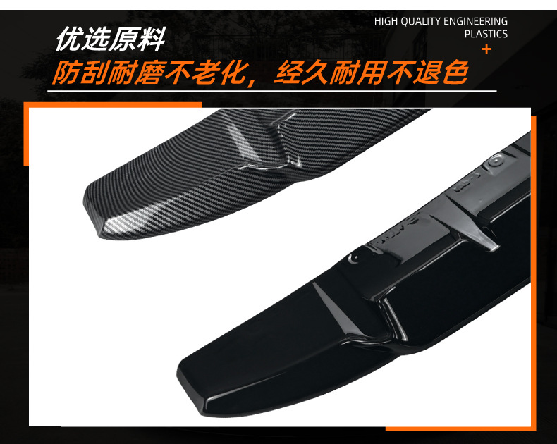 Suitable for Mini Cooper F65 F66 Jcw 2024+ Rear Lip Spoiler Small Surround Modification Accessories
