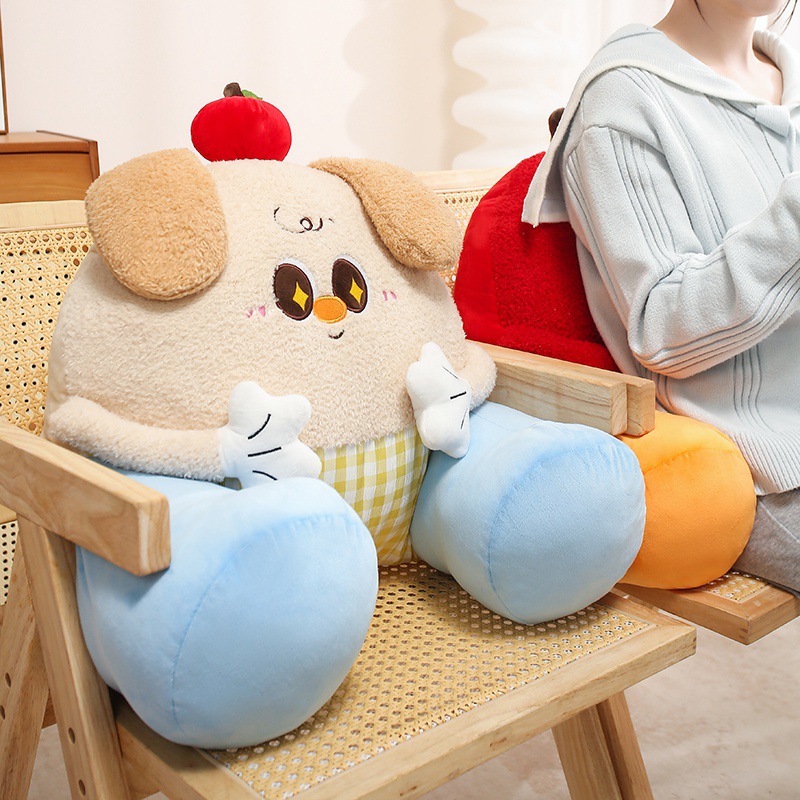 Super Cute Huggable Big Pillow for Bed, Waist Support, Sofa Cushion, Office Pillow, Backrest Cushion, Lumbar Pillow, Removable and Washable