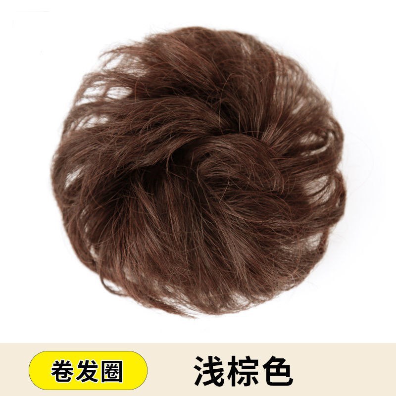 Peluca tocado flor clip de pelo grande updo pelo headwear Pelo Corto hembra espalda Cabeza pelo anillo bolsa de pelo Cola de Caballo clip superior