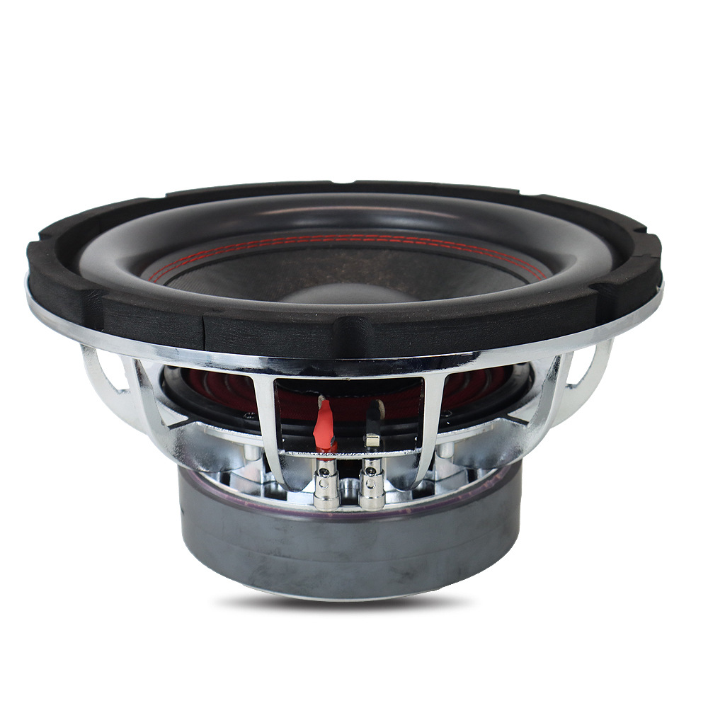 Dm 12inch New Passive Subwoofer Speaker 4+4Ohm Dual Magnet Dual Coil Design Silver Aluminum Alloy Basket
