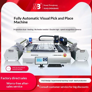 Pick and Place Machine High Speed Automatic LED 2 Head Desk