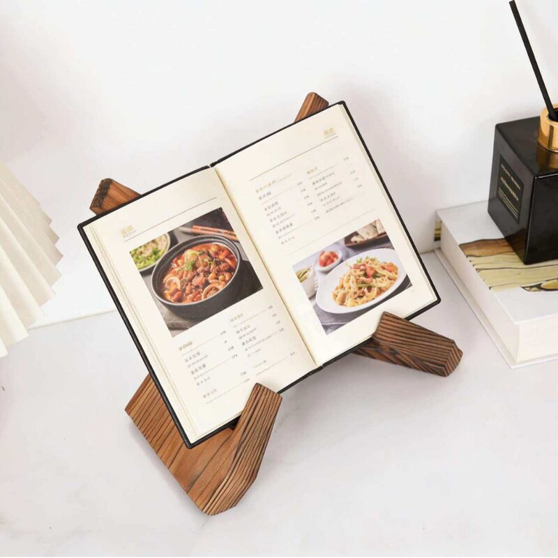 Cross-Border Supply of Ready-Made Wooden Record Storage Racks, Household Wooden Phone Holders, Restaurant Wooden Menu Holders Cross-Border Supply of Ready-Made Wooden Record Storage Racks, Household Wooden Phone Holders, Restaurant Wooden Menu Holders