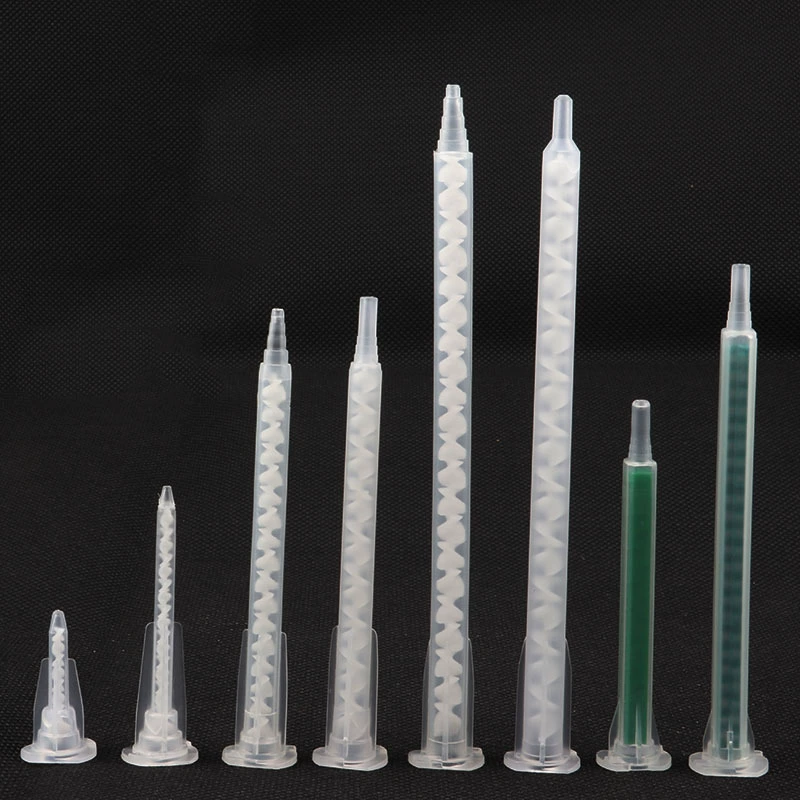 FMC08-24 8-32AB квадратная смесительная трубка AB резиновый шланг спиральная трубка смешивания клея рот рога дозирования резиновая головка Смешанная клеевая головка