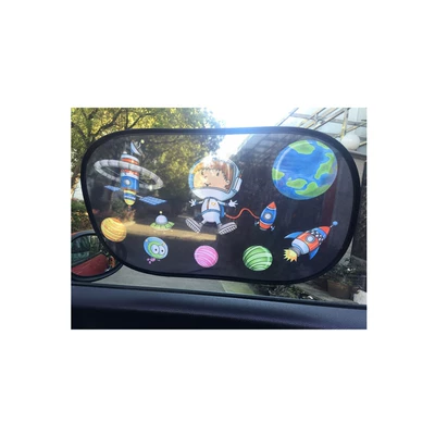 Sun shade Cartoon Print Car Sunshade, Popular - moon-landing