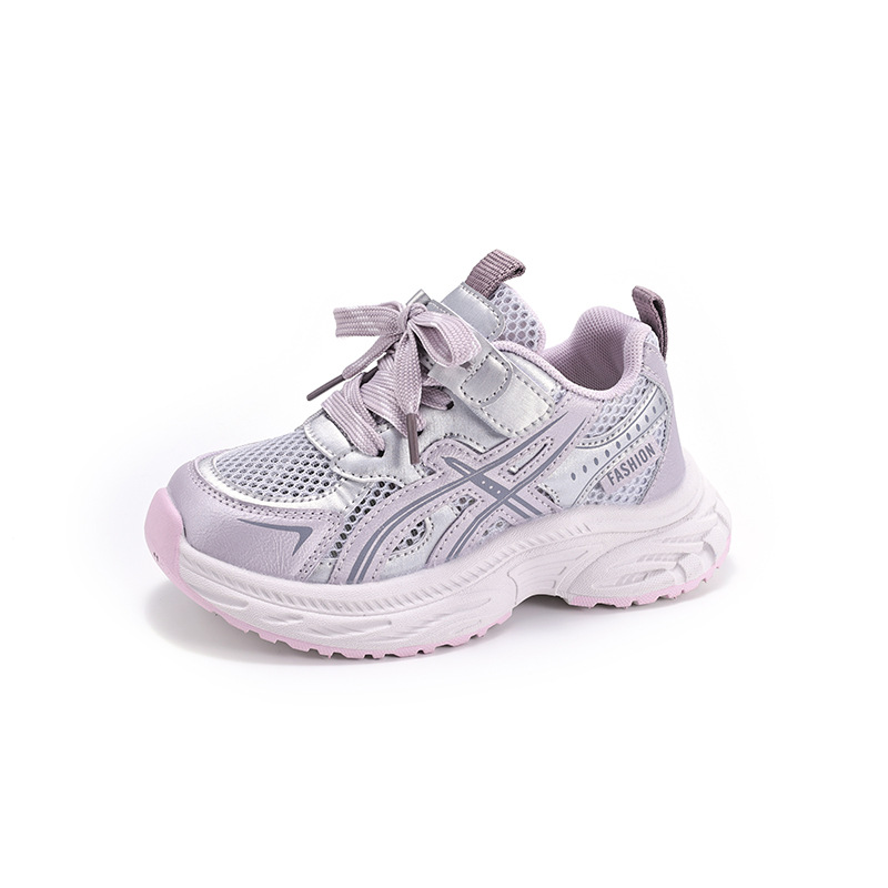 Zapatos deportivos de malla para niños 2026 primavera y verano nuevos zapatos de papá para niños velcro antideslizante zapatos casuales para niños image 6