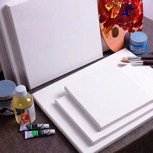 Painting materials practice cotton linen oil painting frame blank canvas frame hand-painted cloth beginner painting materials acrylic oil painting frame