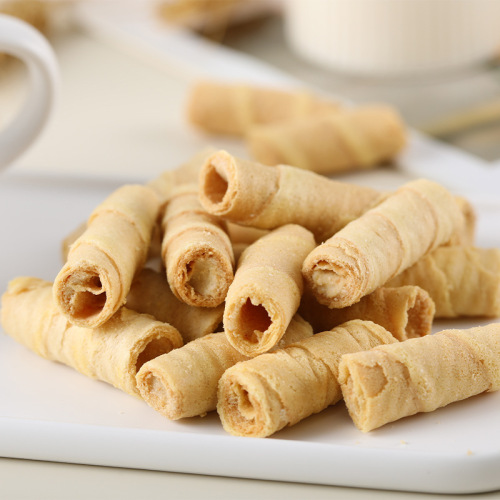 Khaki Musang King Durian Egg Roll 228g Big Bag Internet Celebrity Casual Snack Snack Coconut Egg Roll