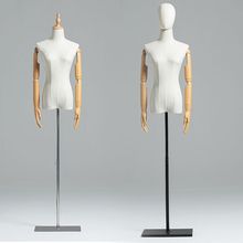 严选人体模特头假人台模特道具服装模特婚纱女服装店橱窗展示半身