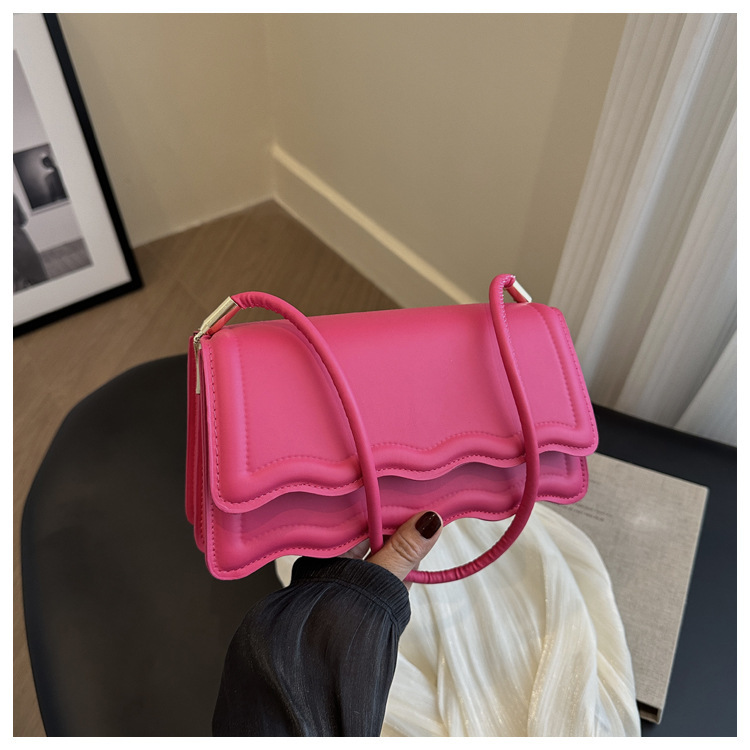302g Weight Sewing Thread Fashion Element Flip Cover Closure Type Single Shoulder Strap Strap Type Square Bag Bags Type Casual Occasion Pu Leather Material Solid Color Pattern All Seasons Season Women's Gender Streetwear Style Square Shape Small Size Women's Small Pu Leather Solid Color Streetwear Sewing Thread Square Flip Cover Square Bag 17