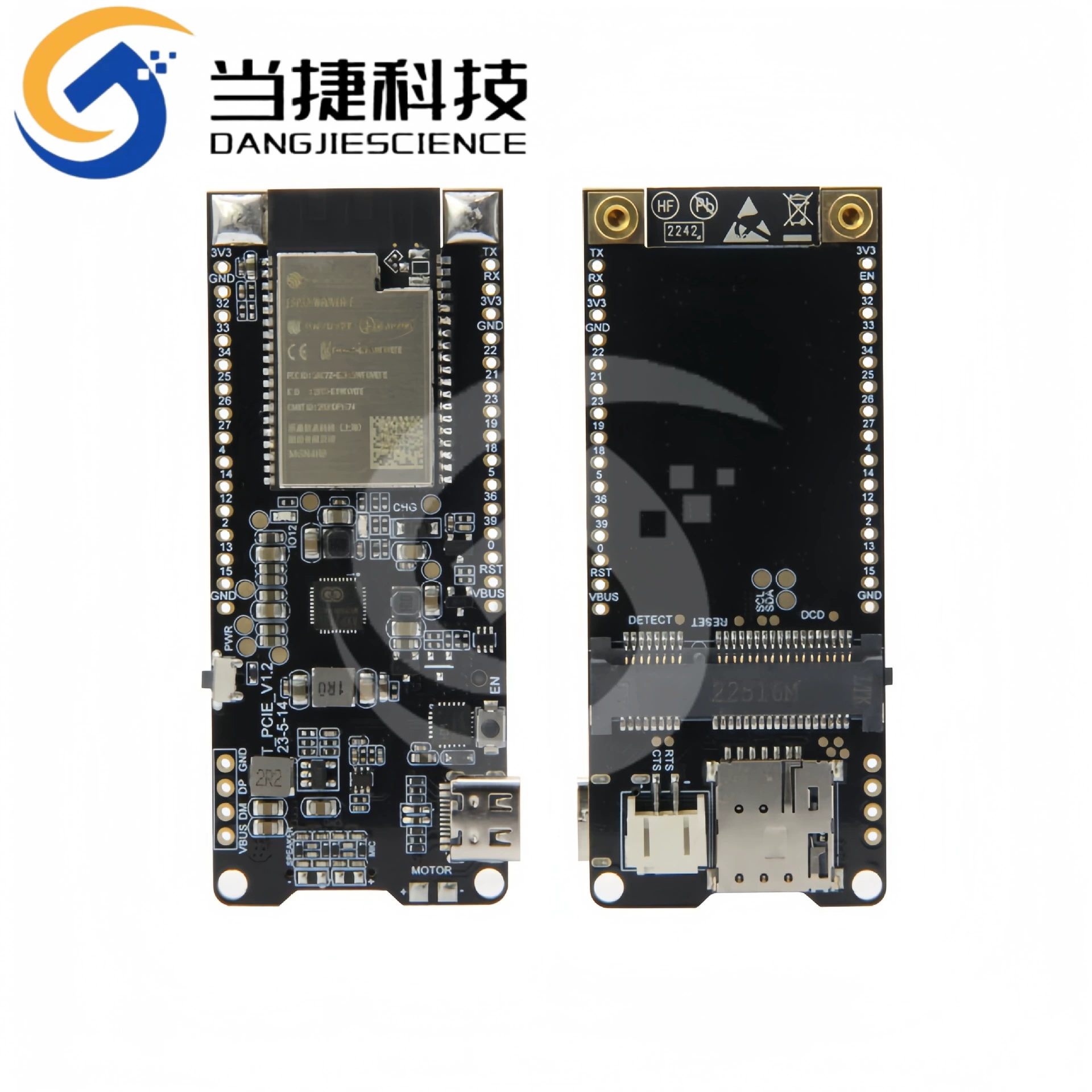 T-PCIE ESP32 PMU 2G 3G NB-IOT 4G CAT1 CAT4 GPS