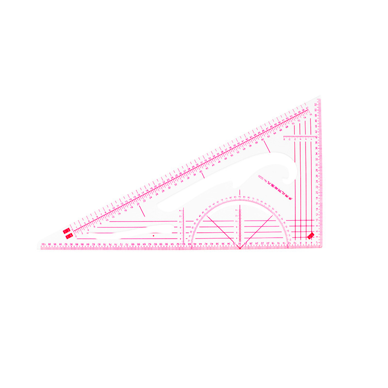 Regla de patronaje para costura, placa proporcional de impresión, herramienta multifuncional para corte curvo y confección de ropa