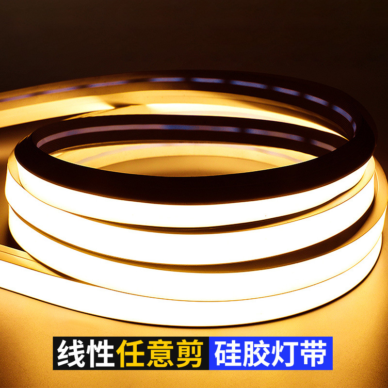 Flexible silicone light strip sleeve 12v...