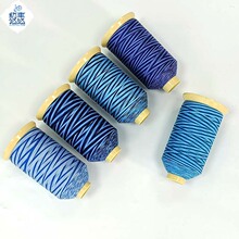多彩纱线源头厂家涤纶缝纫线供应DIY多色手缝绣花线批发多彩线