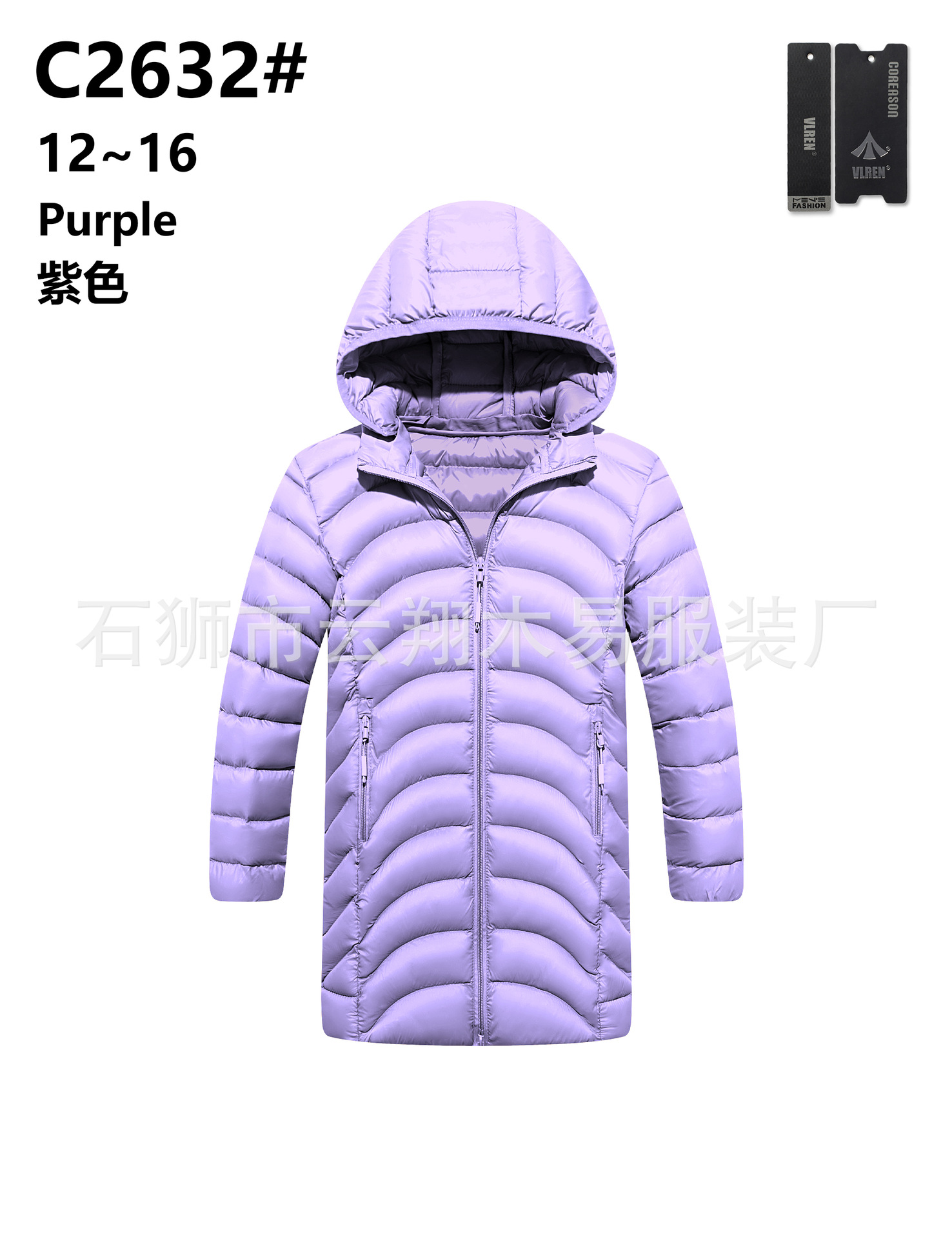 2022 ropa acolchada de algodón para niños engrosada para hombres y mujeres de longitud media transfronteriza raqueta con capucha ropa acolchada de algodón raqueta de algodón ropa para niños europeos y americanos al por mayor