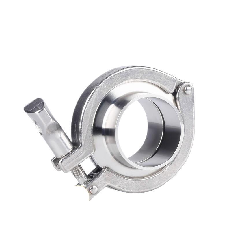 304不锈钢快装卡箍接头套装卫生级精铸卡箍抱箍管夹管卡快装端头