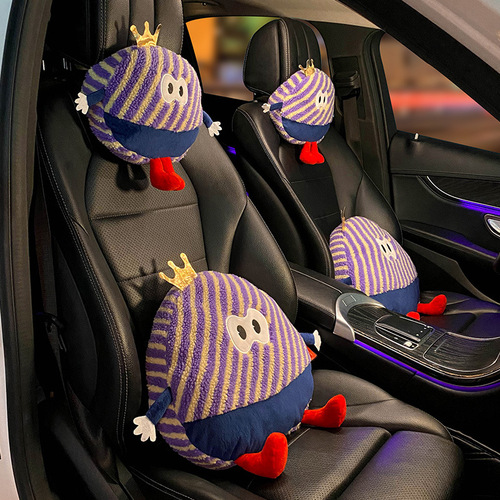 Car headrest, car neck pillow,  new original car cushion, car seat neck pillow, pair of lumbar pillows