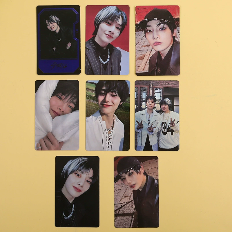 Коллекционная карточка (STRAY KIDS) Спецвыпуск HOP, 5,4×8,6 см, варианты участников и дизайнов