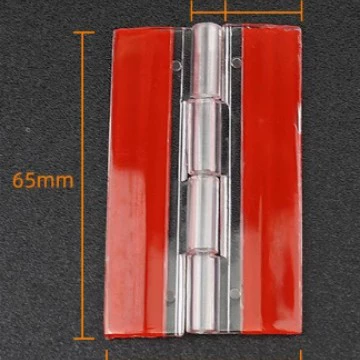 哈泰 Self-adhesive acrylic transparent hinge plexiglass hinge bonded acrylic box plastic hinge