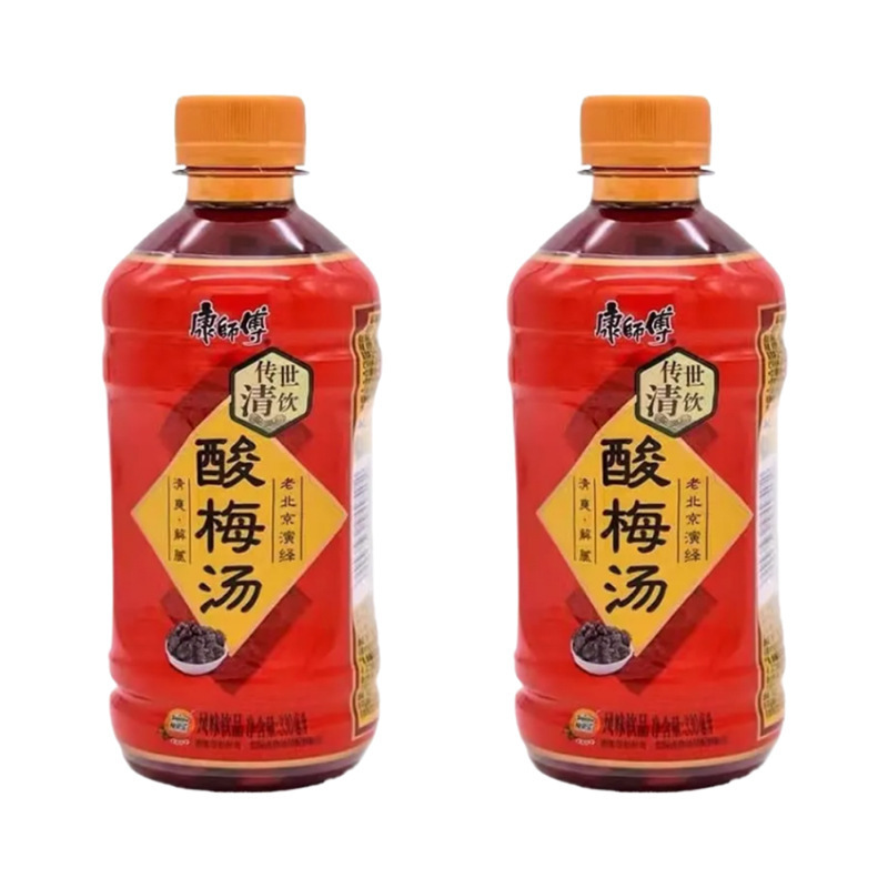 康师傅饮料330ml*2瓶多口味冰红茶绿茶酸梅汤冰糖雪梨|undefined