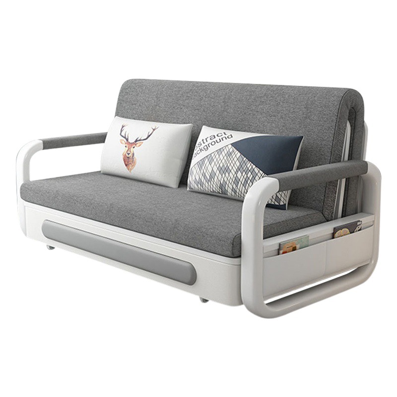 Sofa Bed Foldable Dual-purpose Multi-function Living Room Small Apartment Single Double Fabric Balcony Sitting and Sleeping Sofa Bed