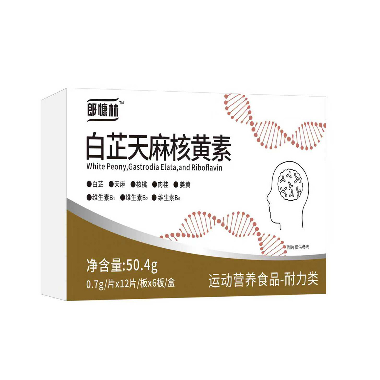 郎慷林白芷天麻核黄素50.4g白芷天麻核桃肉桂姜黄甄选草本原材