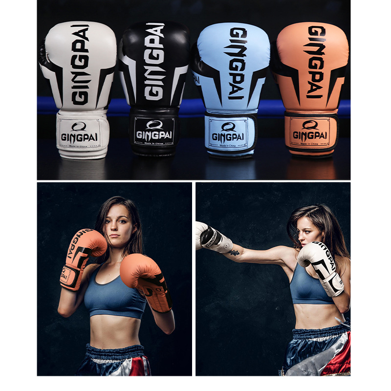 1724976925@qq.com Boxhandschuhe für Erwachsene und Kinder, Sanda-Kampf, Boxsackhandschuhe, professionelle, atmungsaktive, verdickte und abriebfeste Handschuhe für_voghion.com