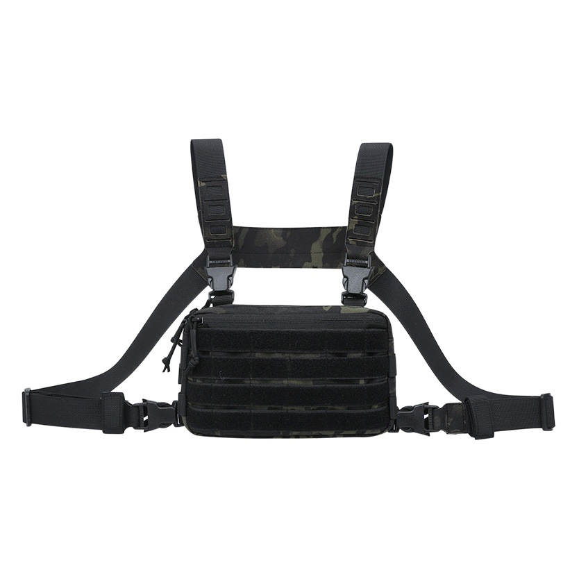 Cross-border de fábrica de liberación rápida chaleco táctico al aire libre ventiladores militares CS equipo de protección de camuflaje Chaleco Táctico de Combate de Luz bolsa