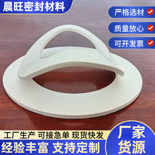 膨体软四氟垫片厂家批发膨体四氟垫片四氟垫管道白色法兰四氟垫