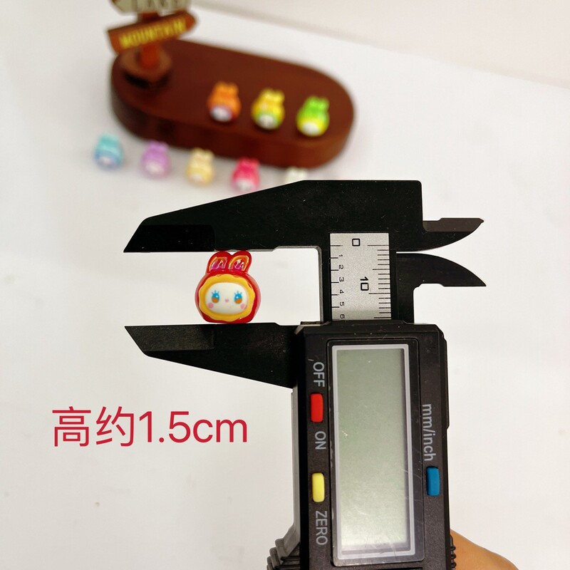 秘境兔 夜光可爱diy树脂微景观配件 玩具小摆件 抖音爆款盲盒卡通|undefined