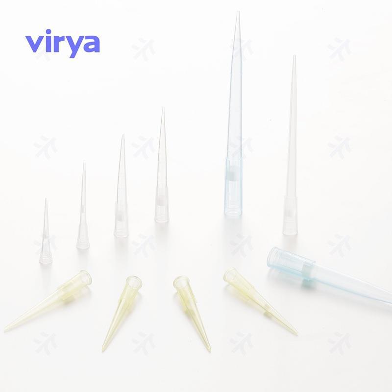 Virya Vitip系列滤芯吸头200μl特长89mm透明盒装灭菌，现货供应