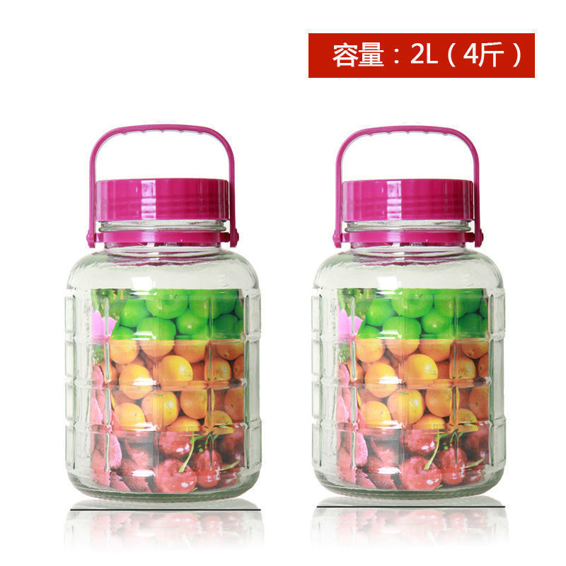 泡酒玻璃瓶食品级家用密封罐龙头泡菜坛子腌菜专用杨梅酒瓶空瓶|undefined